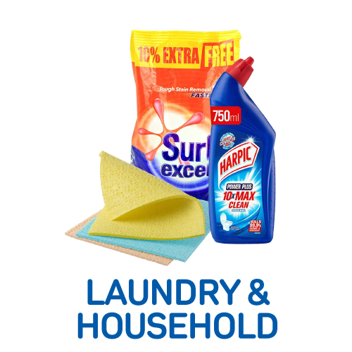 LAUNDRY & HOUSEHOLD