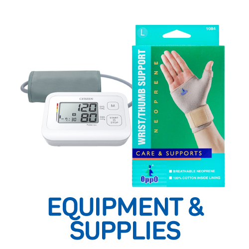 EQUIPMENT & SUPPLIES