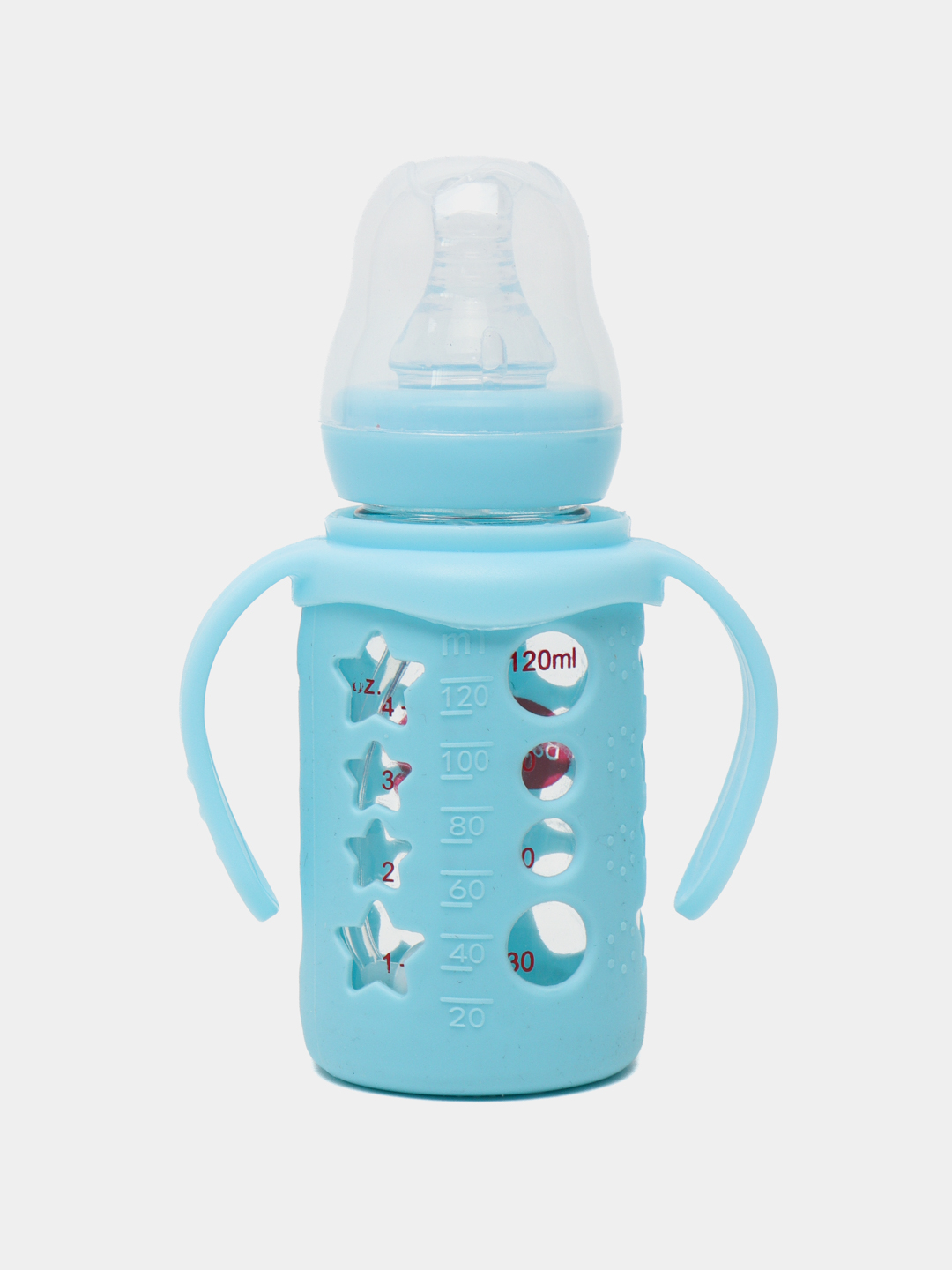 Fish Glass Feeding Bottle With Protection Against 200ml